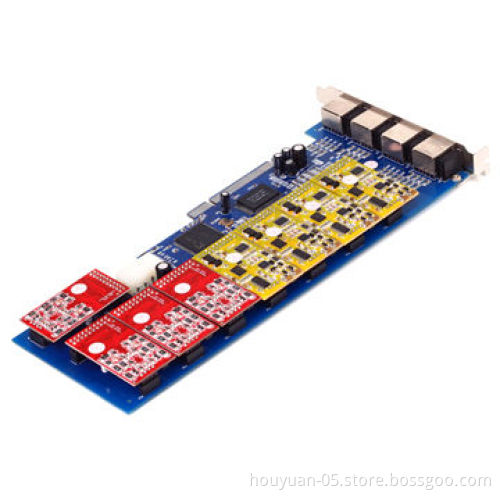PBX card VOIP Card 16 ports fxo fxs support 16 FXO